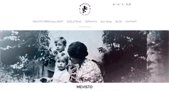 Desktop Screenshot of mevisto.com